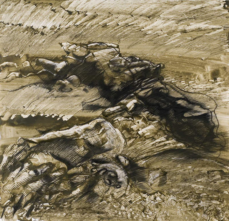 Thème : Paysage. Oeuvre de Raymond Humbert. Photo Archives du Musée de Laduz